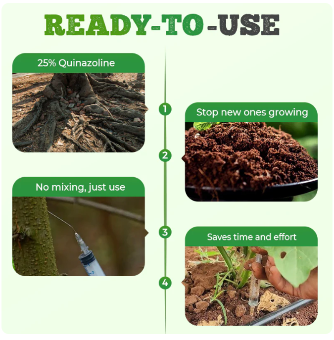 🔥BUY 1 GET 3 FREE🔥Powerful Ready-Mixed Weed & Root Killer